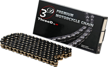 EK 520 RV3D - Drive Chain - 120 Links - Black/Gold 520RV3D-120KG