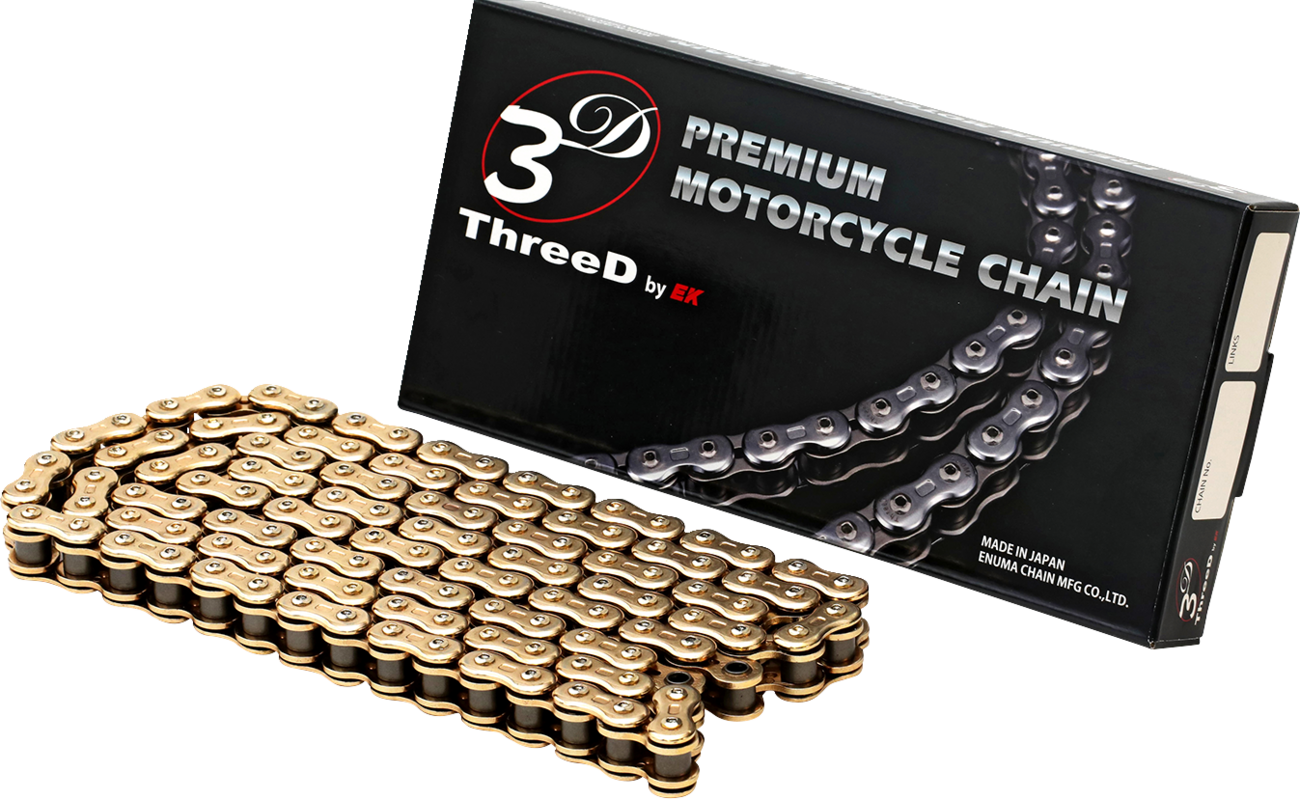 EK 520 RV3D - Drive Chain - 130 Links - Gold 520RV3D-130G