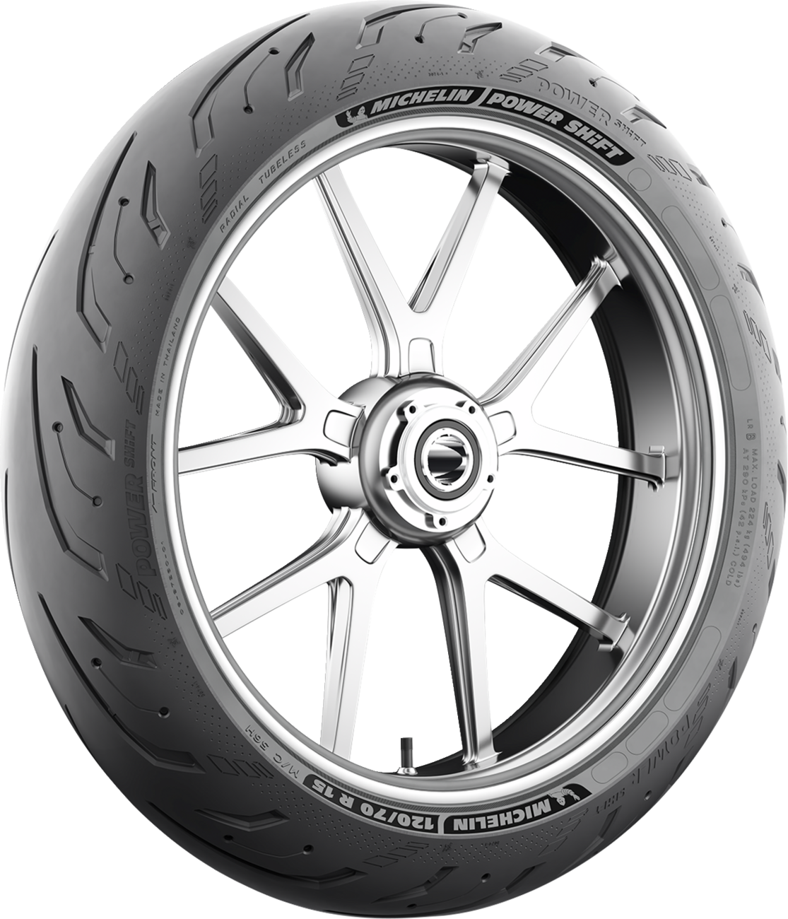 MICHELIN Tire - Power Shift - Front - 120/70R15 - 56H 54607