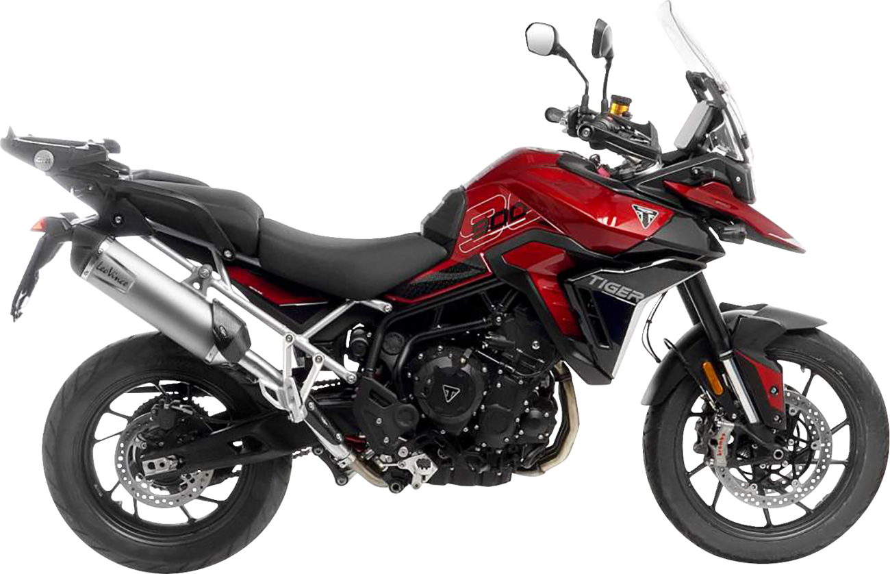 LEOVINCE LV One EVO Slip-On Muffler - Stainless Steel - Tiger 900 14450EU