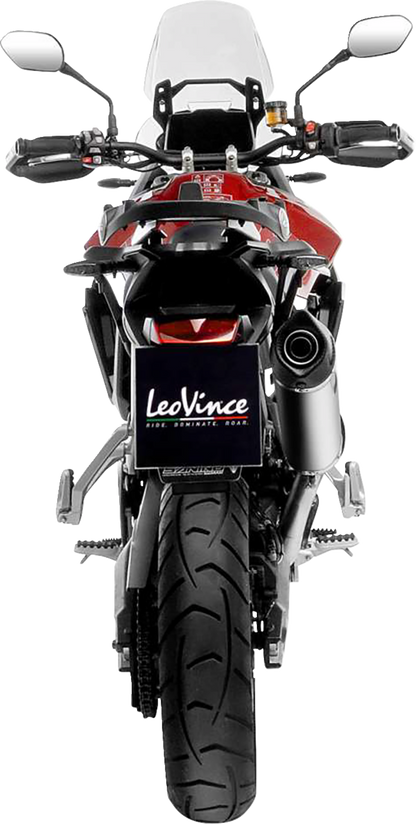 LEOVINCE LV One EVO Slip-On Muffler - Stainless Steel - Tiger 900 14450EU
