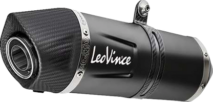 LEOVINCE LV One EVO Slip-On Muffler - Black Edition - Tiger 900 14450EBU