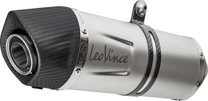 LEOVINCE LV One EVO Slip-On Muffler - Stainless Steel - Tiger 900 14450EU