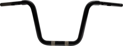 LA CHOPPERS Handlebar - Twin Round - 1-1/4" x 10" - Black LA-7348-10B