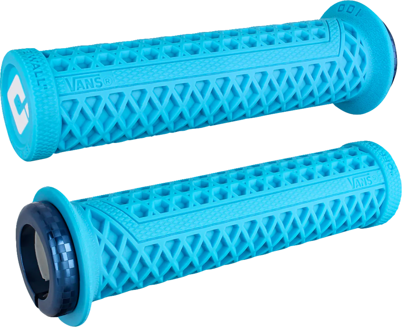 ODI Vans v2.1 Lock-On Grips - ATV - Light Blue/Blue D33VNLU-U