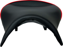 SHOW CHROME Ryker Combat Seat - Black w/ Red Trim - Can-Am Ryker 41-429