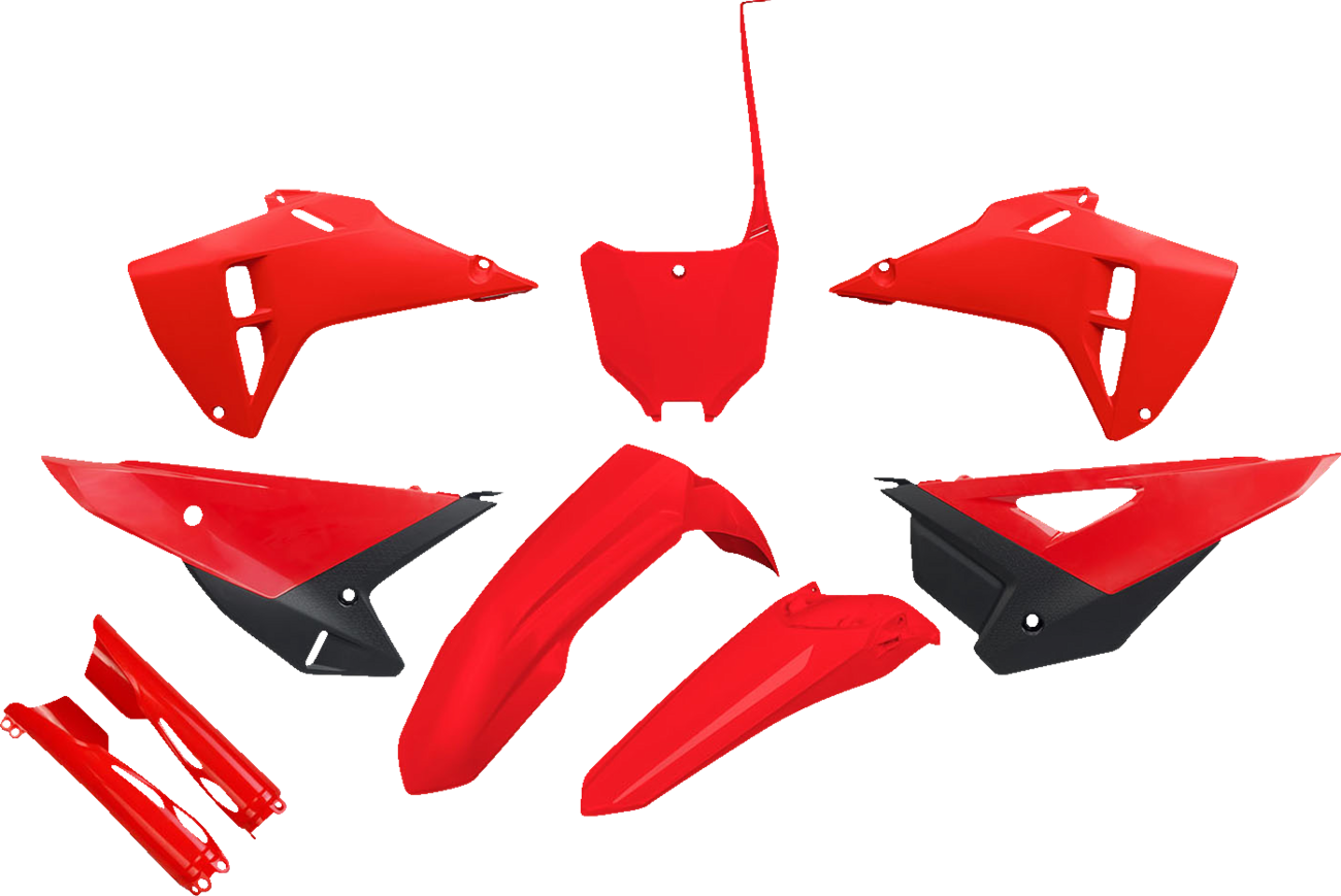 UFO Body Kit - OEM Red/Black - Honda - CRF '25-'26 HOKIT127F@999