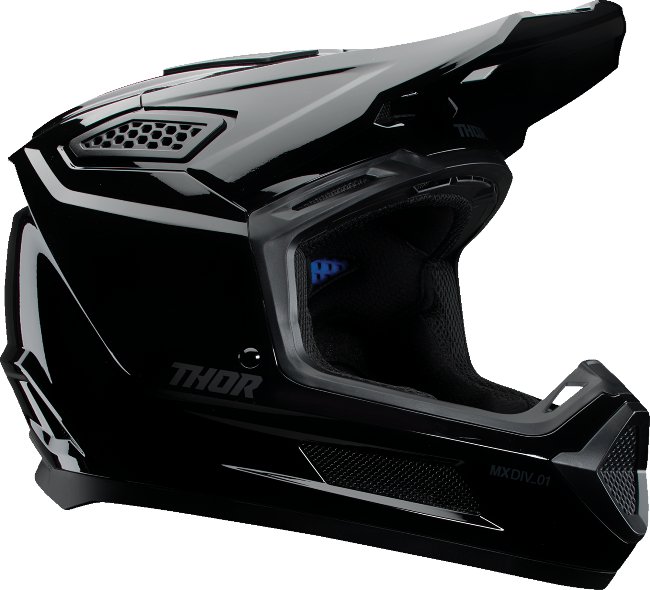 THOR Fleet Helmet - Blackout - Gloss Black - XS 0110-8964
