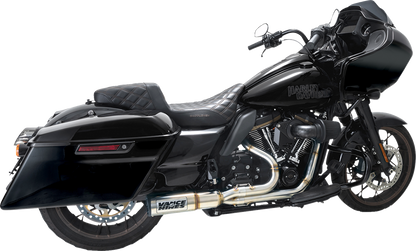 VANCE & HINES 2-into-1 High Output PCX™ Exhaust System - Brushed - Touring 27321-22