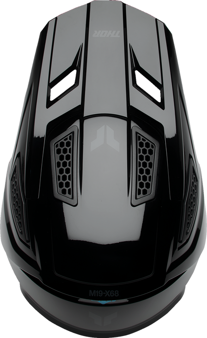 THOR Fleet Helmet - Blackout - Gloss Black - 2XL 0110-8969