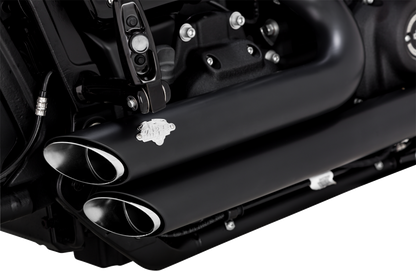 VANCE & HINES Shortshots Staggered PCX™ Exhaust System - Matte Black 47333-22
