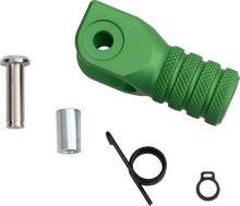 MOOSE OFFROAD Knurled Shift Lever Tip - 0 mm - Green 81-0000-02-30