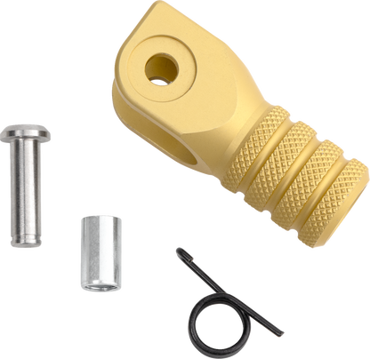 MOOSE OFFROAD Knurled Shift Lever Tip - 0 mm - Gold 81-0000-02-50