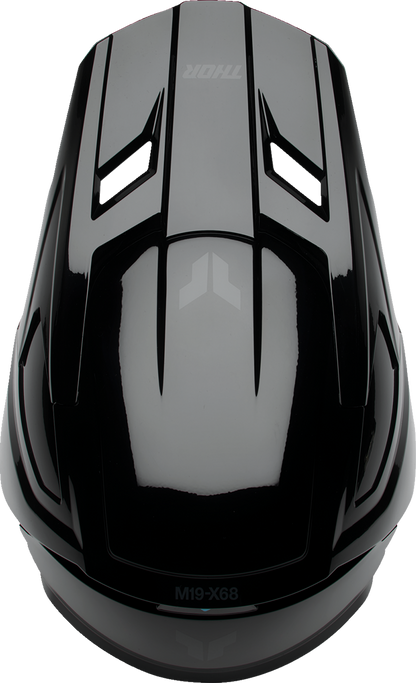 THOR Youth Fleet Helmet - Blackout - Gloss Black - Small 0111-1695