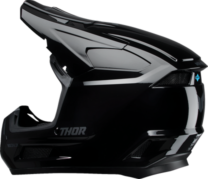 THOR Youth Fleet Helmet - Blackout - Gloss Black - Medium 0111-1696