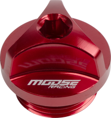 MOOSE OFFROAD Oil Filter Plug - Red - Beta T14-5311R