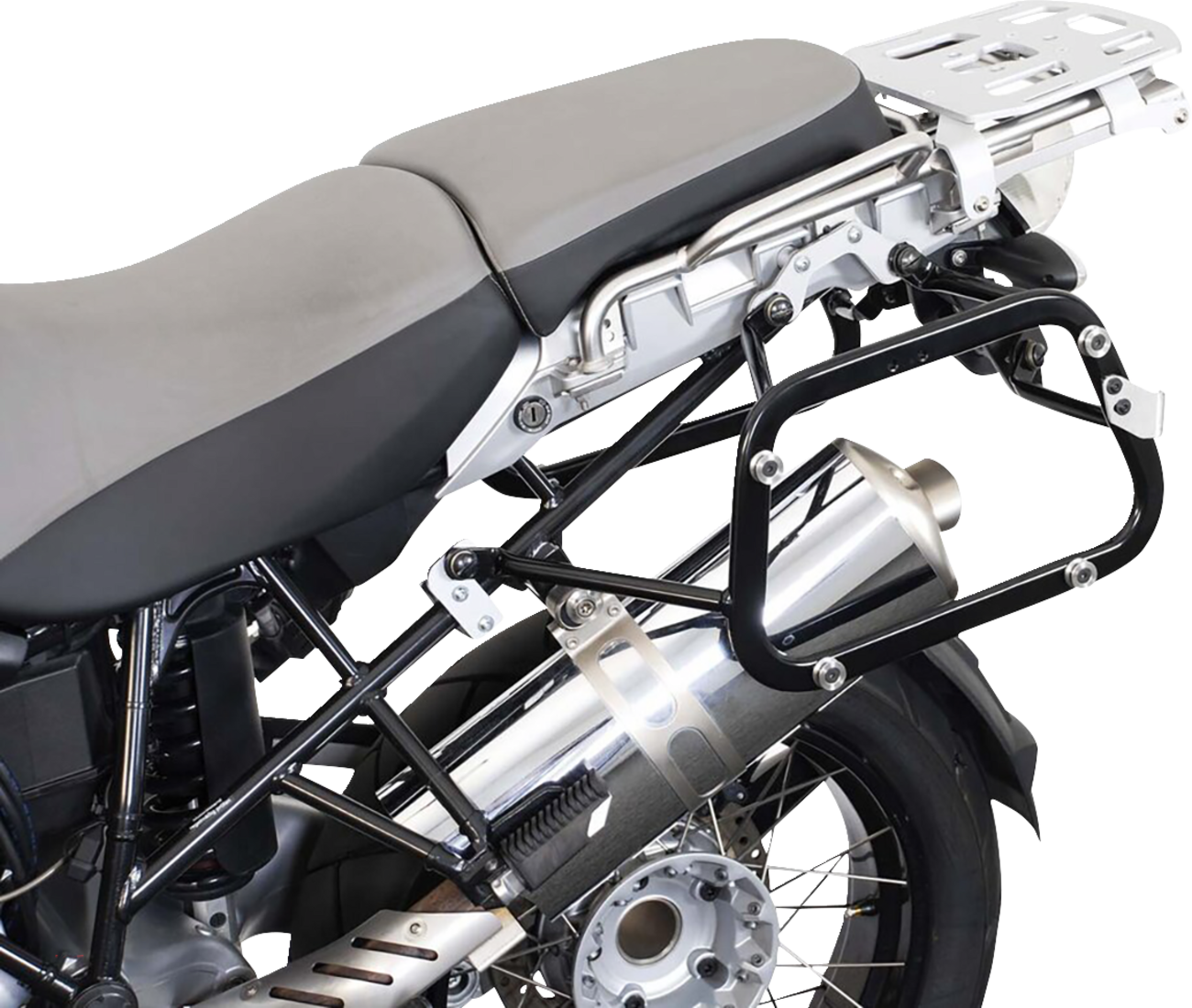 SW-MOTECH Adventure Luggage System - Black - BMW R1200 GS '04-'12 ADV.07.311.75000/B