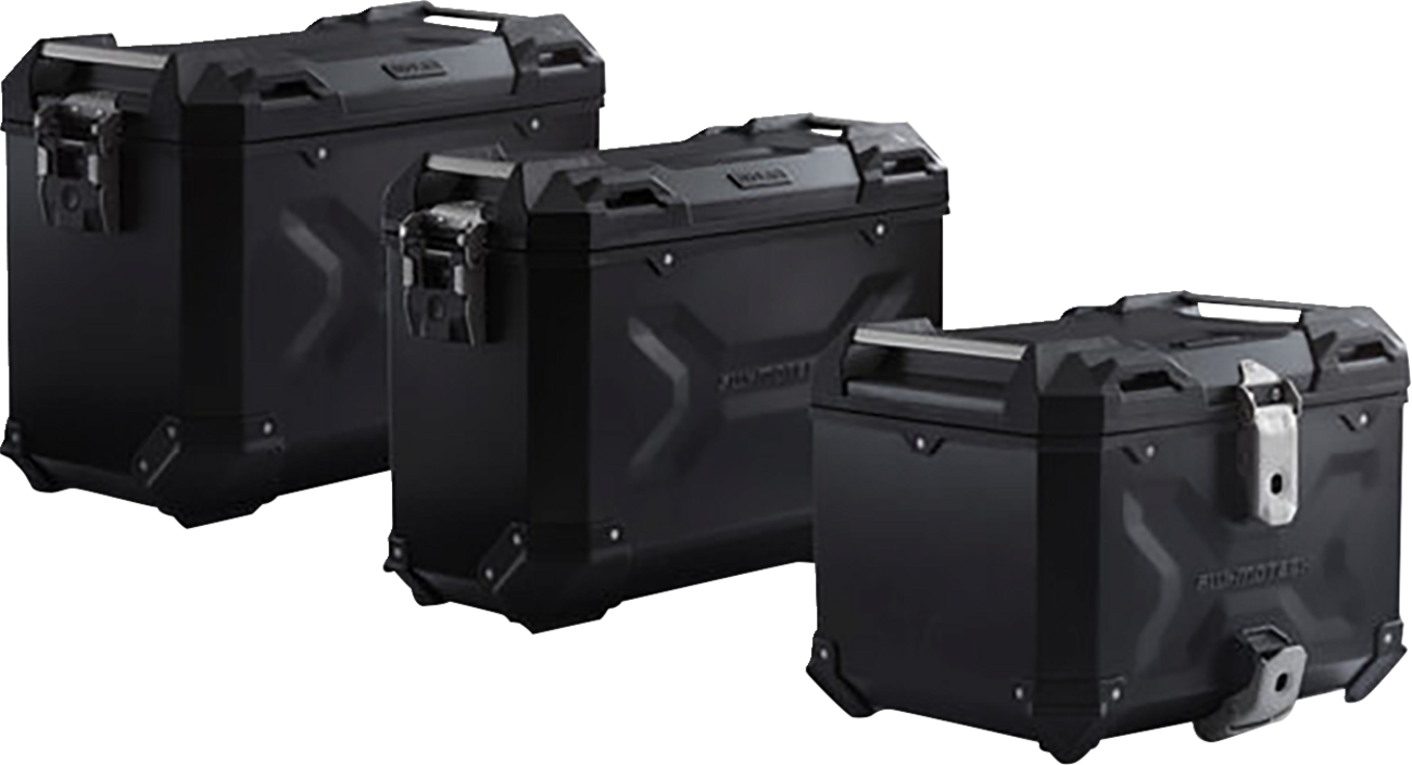 SW-MOTECH Adventure Luggage System - Black - Suzuki VStrom '20-'24 ADV.05.936.75001/B