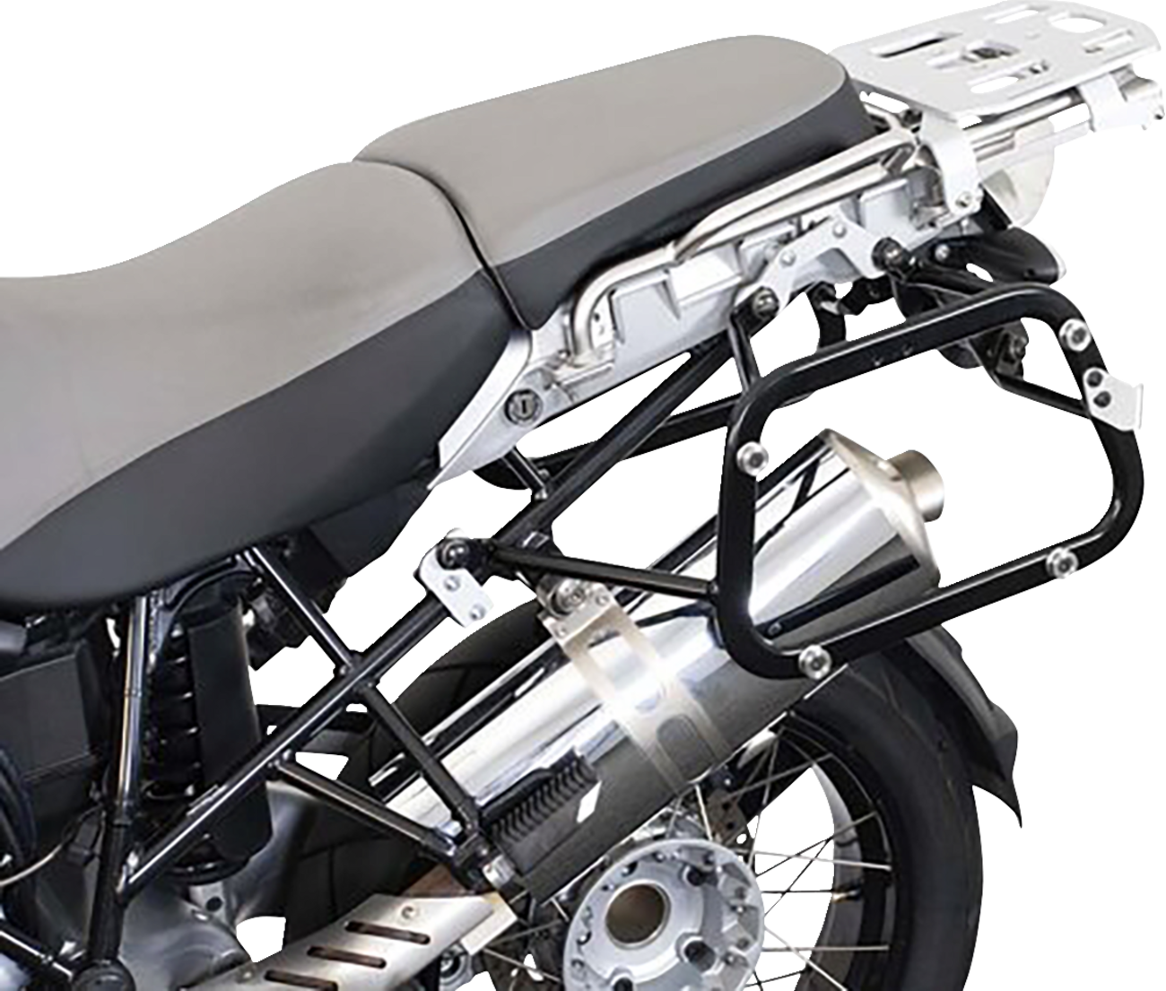 SW-MOTECH Adventure Luggage System - Silver - BMW R 1200 GS '04-'12 ADV.07.311.75000/S