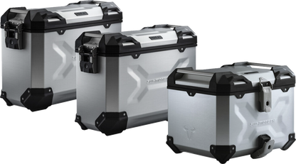 SW-MOTECH Adventure Luggage System - Silver - Honda NC750 '14-'15 ADV.01.129.75000/S