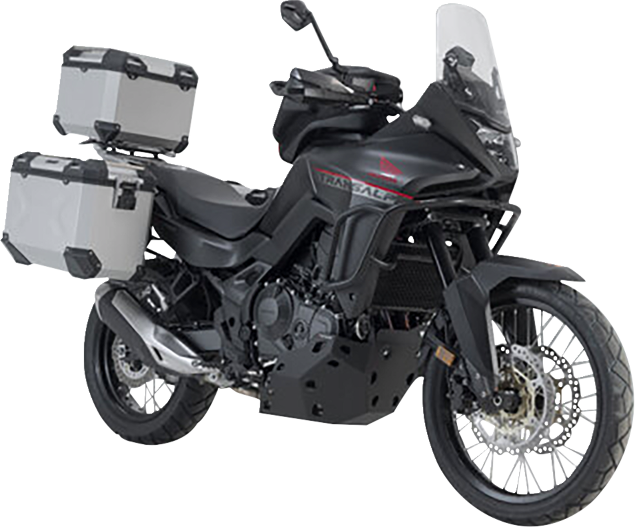 SW-MOTECH Adventure Luggage System - Silver - Honda Transalp '24 ADV.01.070.75000/S