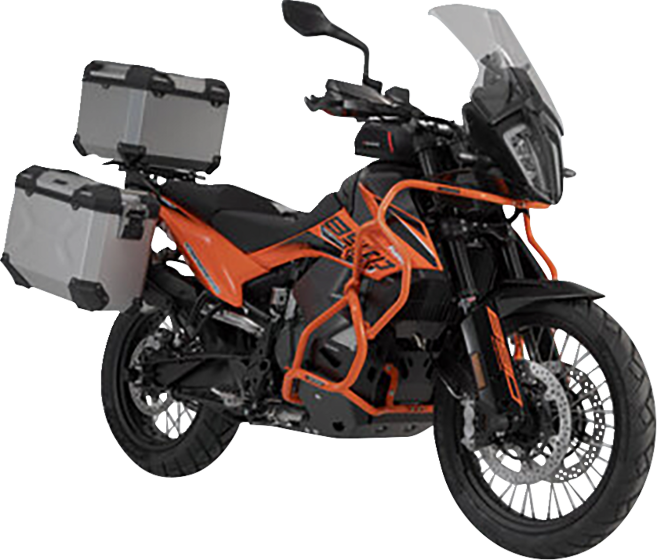 SW-MOTECH Adventure Luggage System - Silver - KTM SMT/Adventure '19-'24 ADV.04.521.75001/S