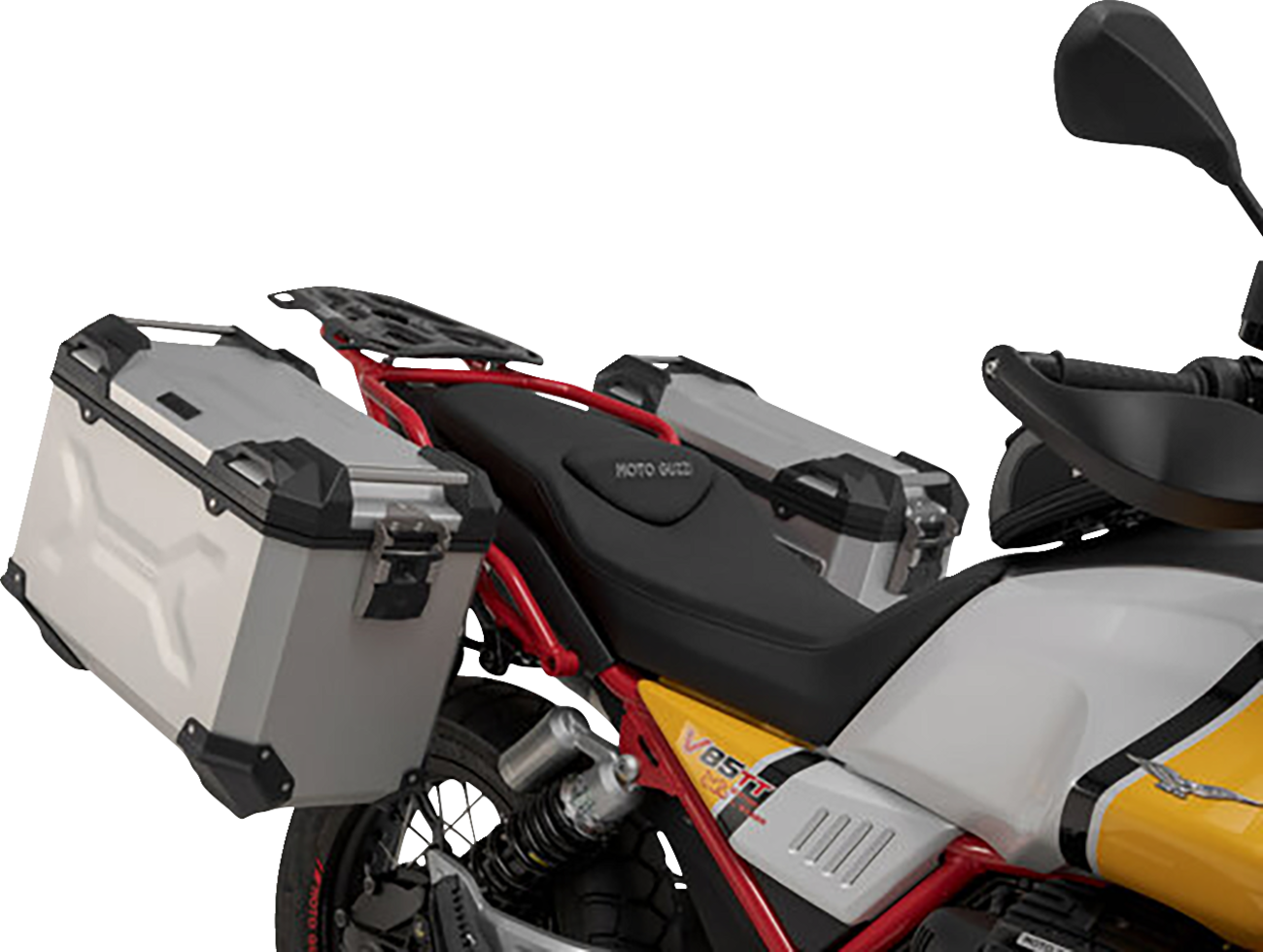 SW-MOTECH Adventure Luggage System - Silver - Moto Guzzi V85 '19-'23 ADV.17.925.75000/S