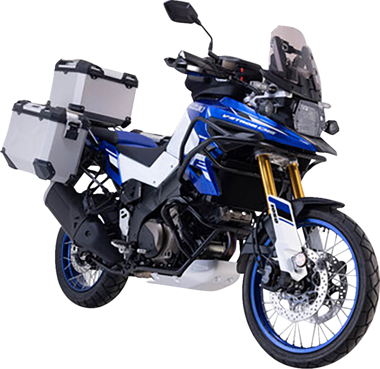 SW-MOTECH Adventure Luggage System - Silver - Suzuki VStrom 1050 '20-'24 ADV.05.936.75001/S