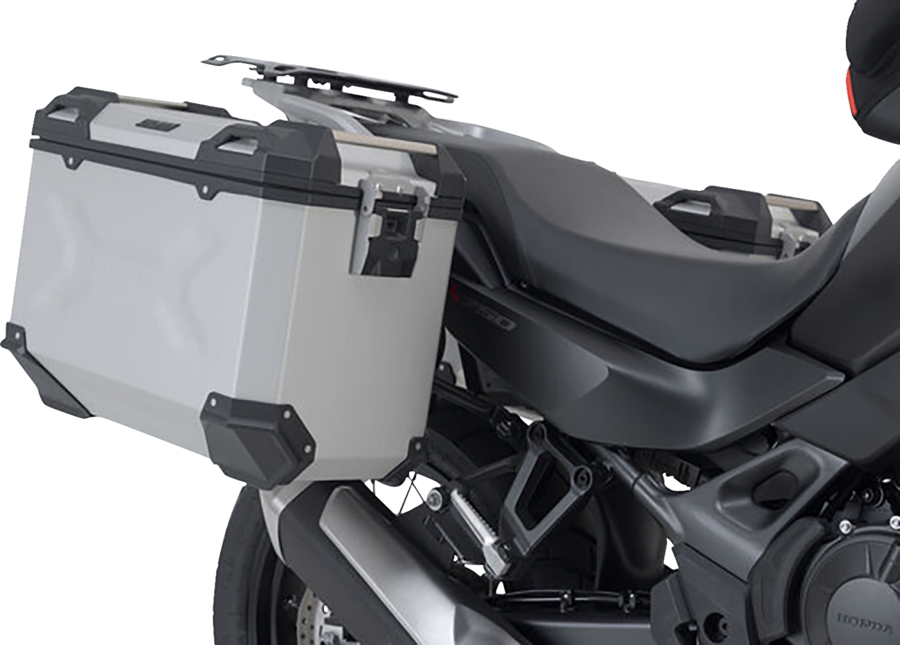 SW-MOTECH Adventure Luggage System - Silver - Honda Transalp '24 ADV.01.070.75000/S