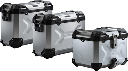 SW-MOTECH Adventure Luggage System - Silver - Triumph Tiger 1200 '12-'21 ADV.11.900.75000/S