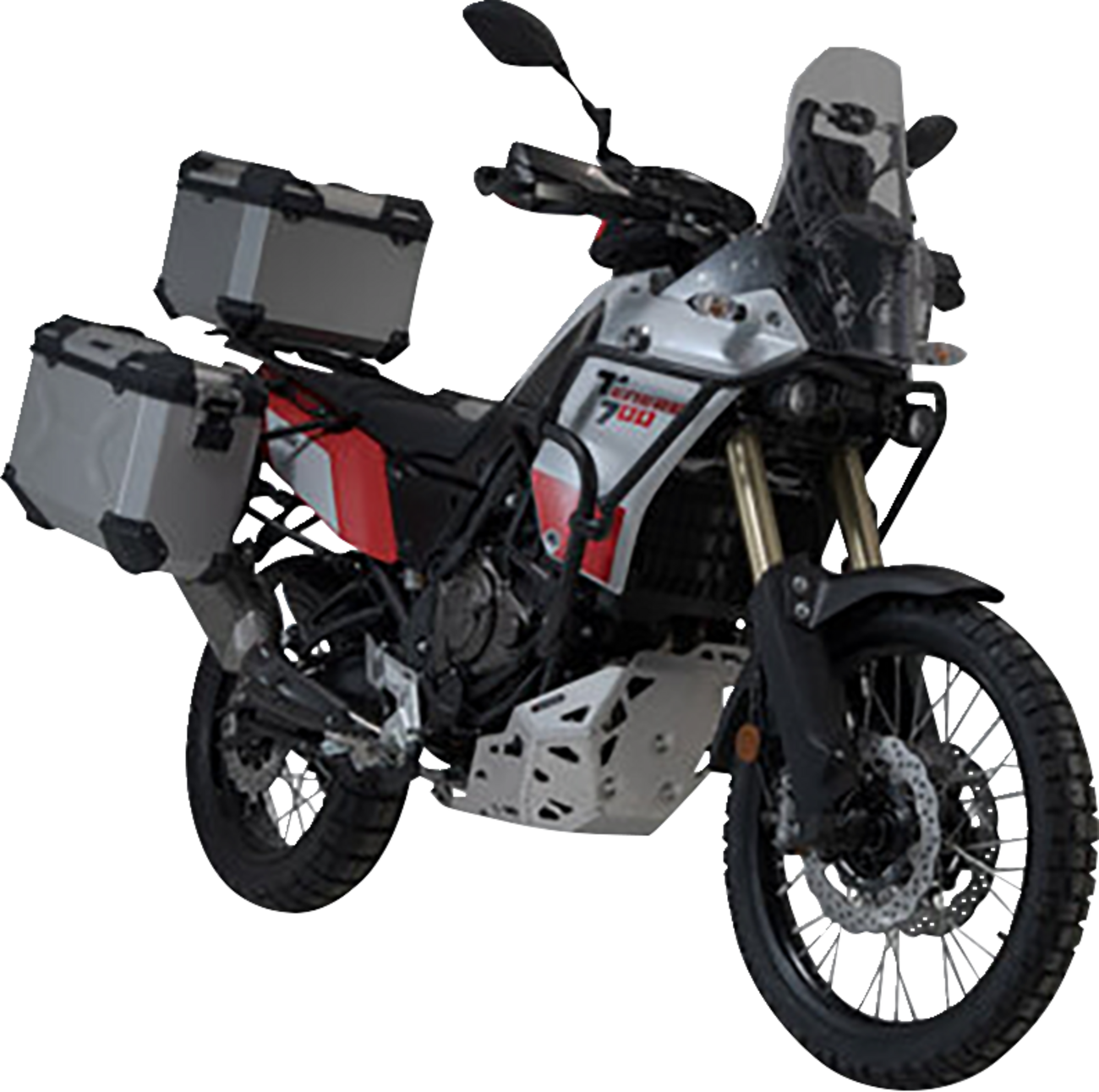 SW-MOTECH Adventure Luggage System - Silver - Yamaha Tenere 700 '20-'24 ADV.06.799.75002/S