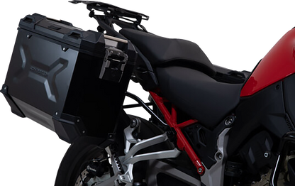 SW-MOTECH Adventure Luggage System - Black - Ducati Multistrada V4 '21-'24 ADV.22.822.75100/B