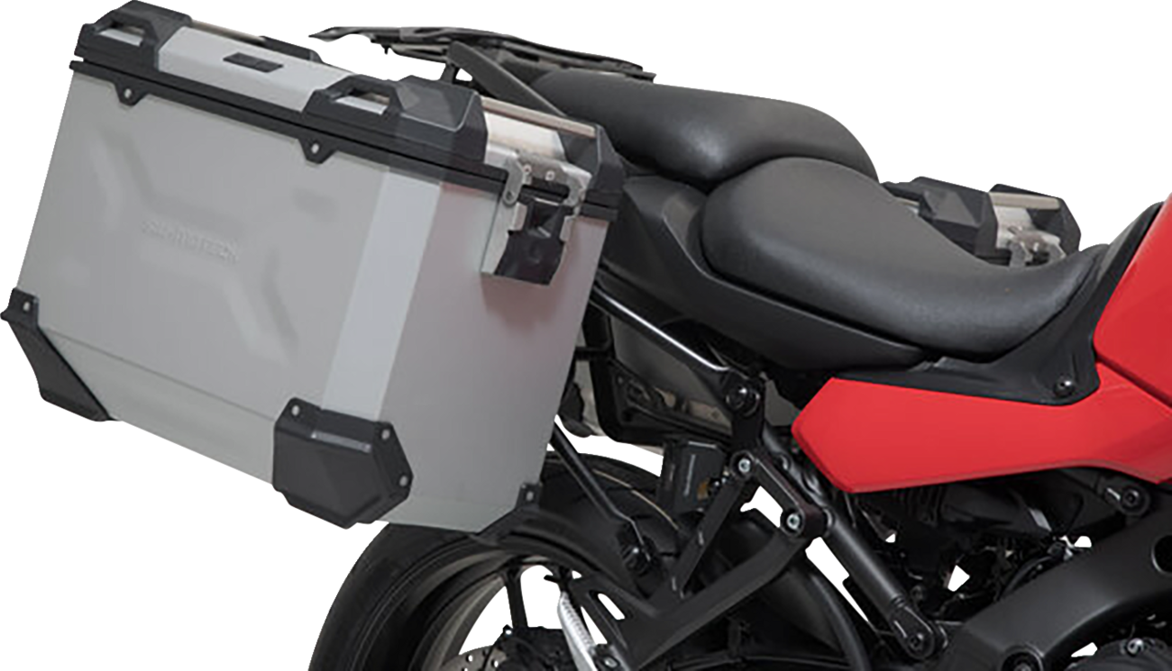 SW-MOTECH Adventure Luggage System - Silver - Yamaha Tracer 9 GT '21-'24 ADV.06.921.75000/S