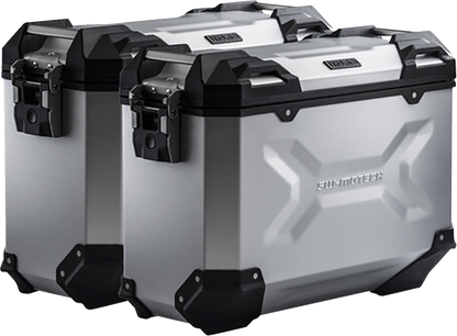 SW-MOTECH TRAX ADV Aluminum Case System - Silver - Honda VFR1200X '11-'17 KFT.01.660.70000/S