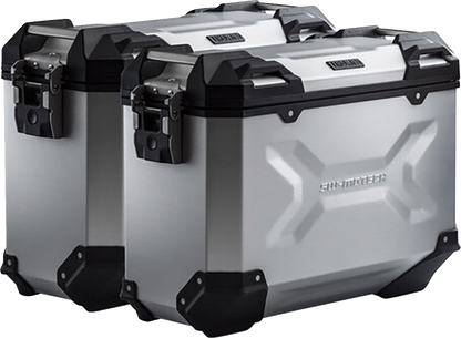 SW-MOTECH TRAX ADV Aluminum Case System - Silver - BMW S 1000 XR '15-'19 KFT.07.592.70001/S
