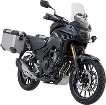 SW-MOTECH TRAX ADV Aluminum Case System - Silver - Honda CB/CBR/NX 500 '13-'24 KFT.01.400.70001/S