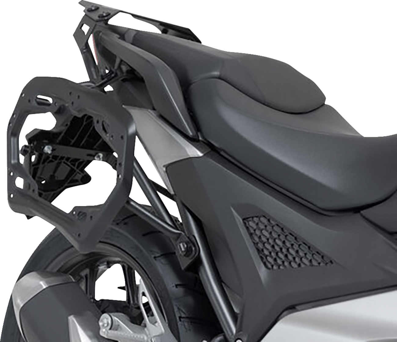 SW-MOTECH TRAX ADV Aluminum Case System - Silver - Honda NC750 X '20-'24 KFT.01.841.70000/S
