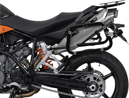 SW-MOTECH TRAX ADV Aluminum Case System - Silver - KTM Super Moto 950/SMR/SMT 990 '05-'13 KFT.04.621.70000/S
