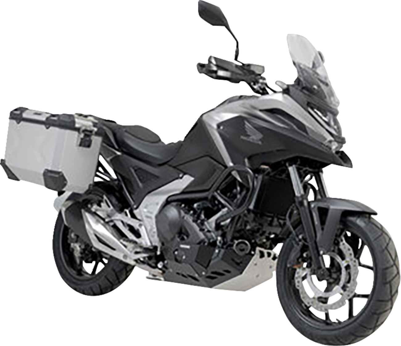 SW-MOTECH TRAX ADV Aluminum Case System - Silver - Suzuki V-Strom 1000 '14-'19 KFT.05.440.70001/S