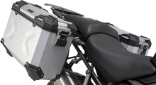 SW-MOTECH TRAX ADV Aluminum Case System - Silver - Triumph Tiger/Tiger Explorer 1200 '12-'21 KFT.11.483.70001/S