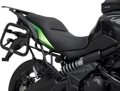 SW-MOTECH TRAX ADV Aluminum Case System - Silver - Kawasaki Versys 650 '14-'24 KFT.08.518.70000/S