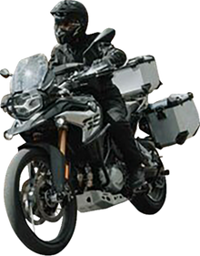 SW-MOTECH TRAX ADV Aluminum Case System - Silver - Triumph Tiger/Tiger Explorer 1200 '12-'21 KFT.11.483.70001/S