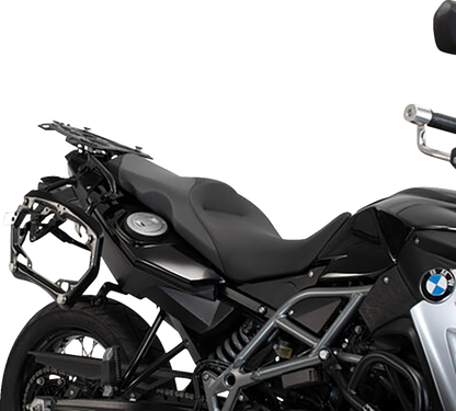 SW-MOTECH TRAX ADV Aluminum Case System - Silver - BMW F 650/700/800 GS '08-'18 KFT.07.559.70001/S