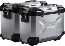 SW-MOTECH TRAX ADV Aluminum Case System - Silver - BMW R 1200 '04-'13 KFT.07.311.70000/S