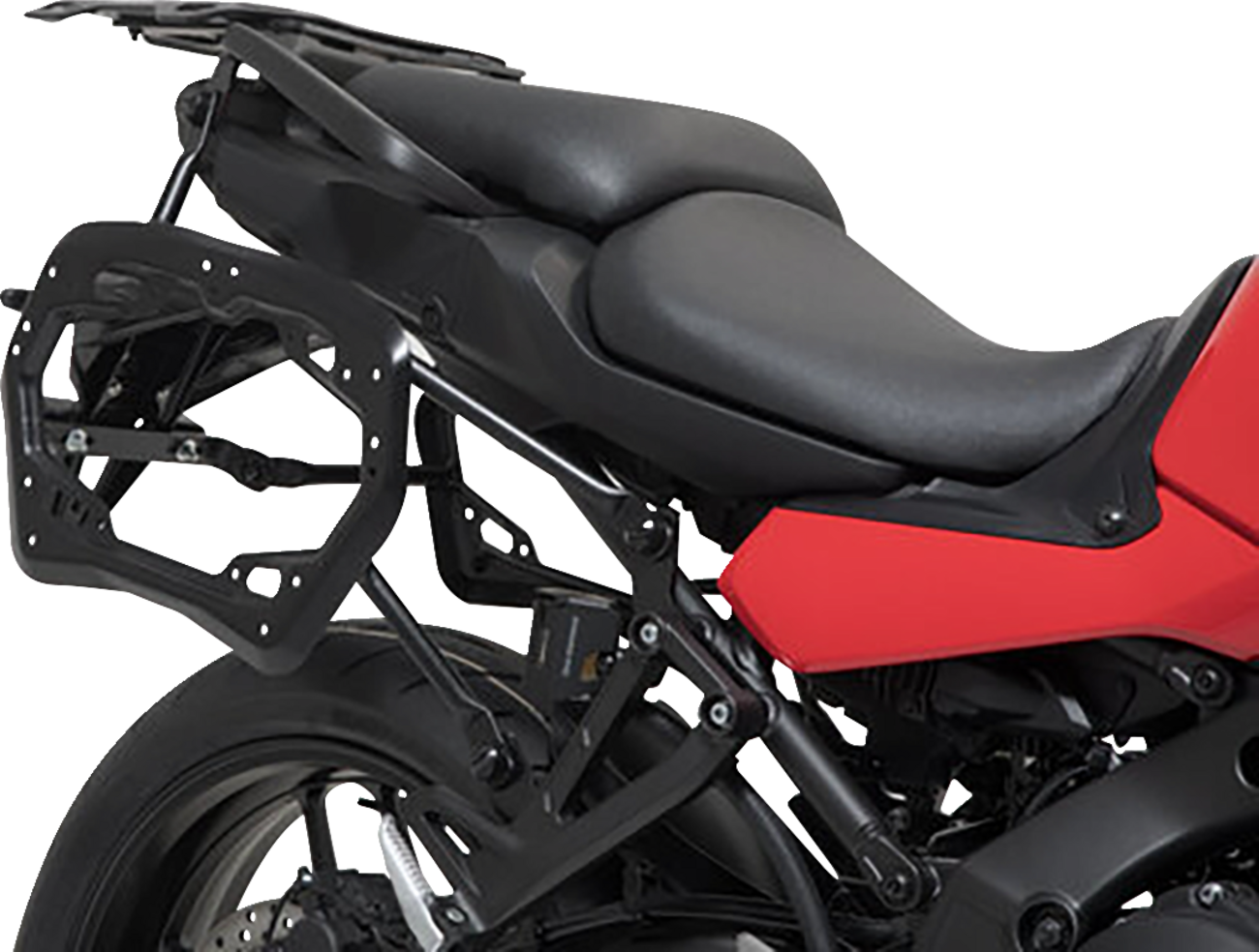 SW-MOTECH TRAX ADV Aluminum Case System - Silver - Yamaha Tracer 9 GT '21-'24 KFT.06.921.70000/S