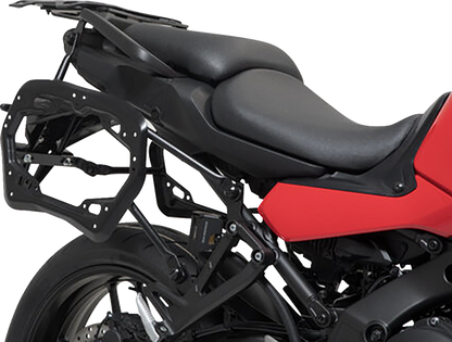 SW-MOTECH TRAX ADV Aluminum Case System - Silver - Yamaha Tracer 9 GT '21-'24 KFT.06.921.70000/S