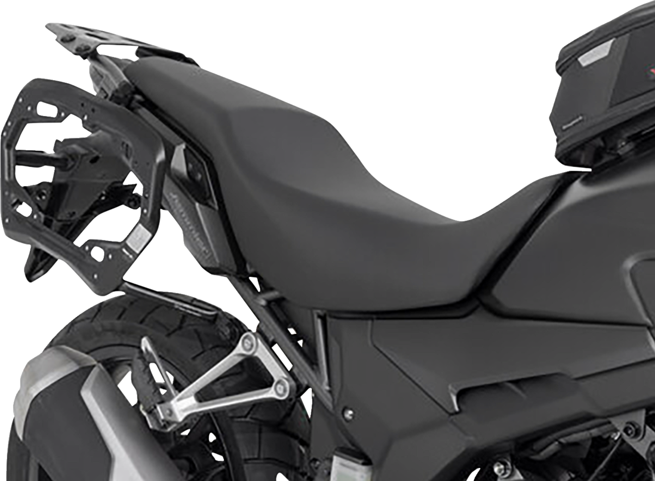 SW-MOTECH TRAX ADV Aluminum Case System - Silver - Honda CB/CBR/NX 500 '13-'24 KFT.01.400.70001/S