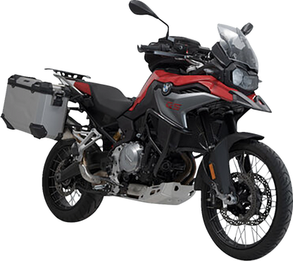 SW-MOTECH TRAX ADV Aluminum Case System - Silver - BMW F 750/800/850/900 GS '18-'24 KFT.07.897.70000/S
