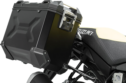 SW-MOTECH TRAX ADV Aluminum Case System - Silver - Suzuki V-Strom 1000 '14-'19 KFT.05.440.70001/S