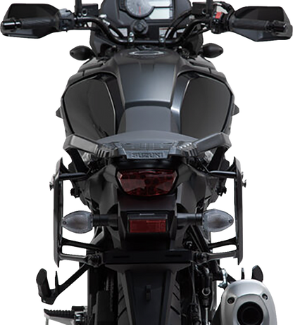 SW-MOTECH TRAX ADV Aluminum Case System - Silver - Suzuki V-Strom 1000 '14-'19 KFT.05.440.70001/S